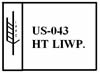 Tampa Pallet Company's US 043 HT Registered ISPM-15 HT Stamp